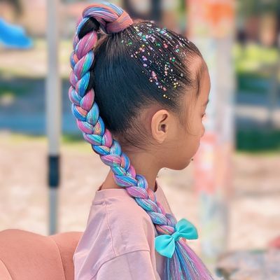 Mermaid Hair Extension - Coral Reef