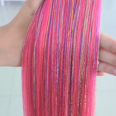 Mermaid Hair Extension - Pink Stardust