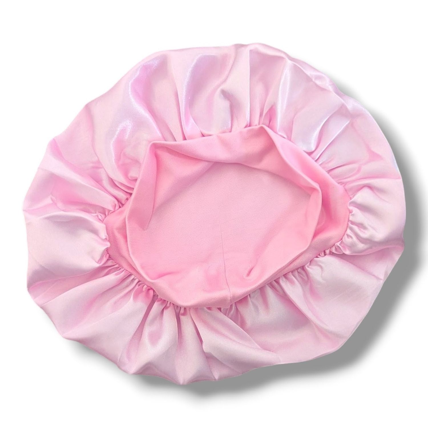 Kids Silky Hair Bonnet - Baby Pink