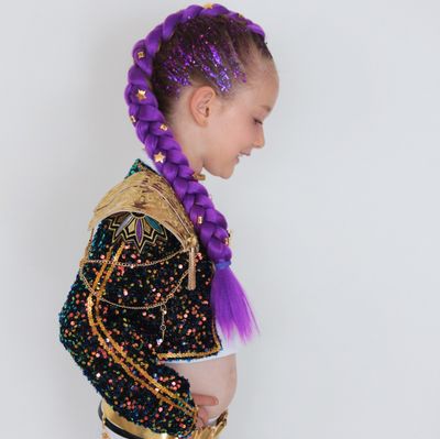 Mermaid Braiding Hair - Rumi Purple Extra