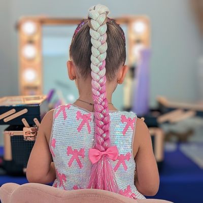 Mermaid Hair Extension - Pink Frosty