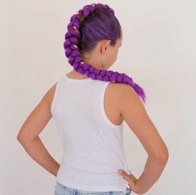 Mermaid Braiding Hair - Rumi Purple Super