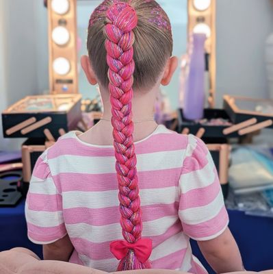 Mermaid Hair Extension - Pink Stardust