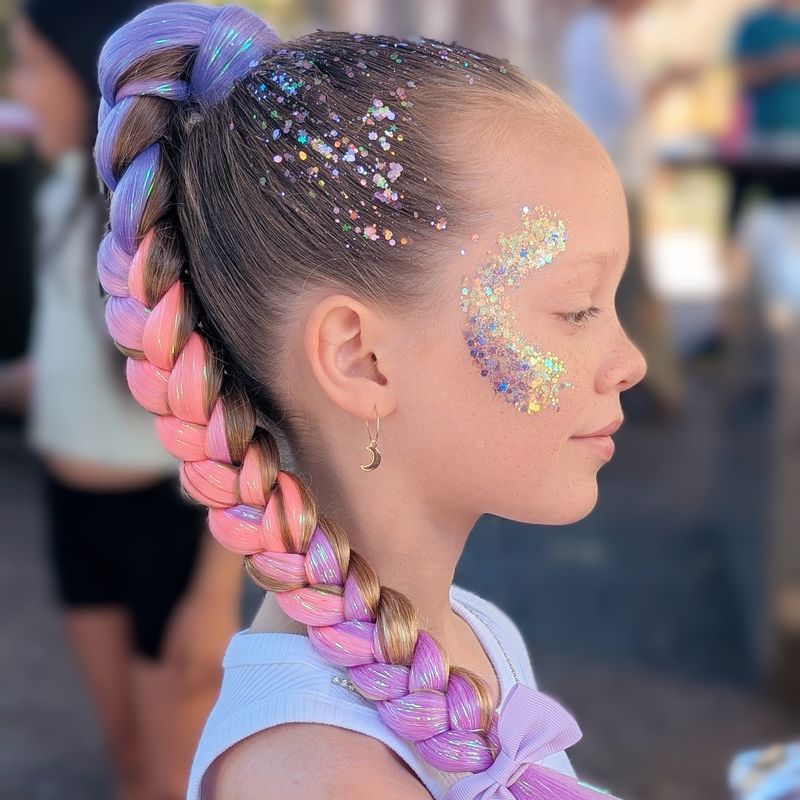 Mermaid Hair Extension - Fairy Floss