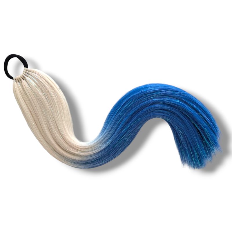 Mermaid Hair Extension - Blue Frosty