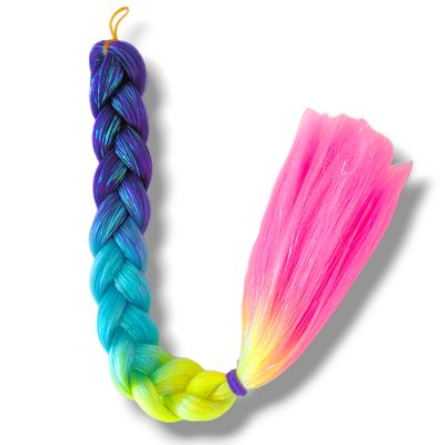 Mermaid Braiding Hair - Rainbow Twist
