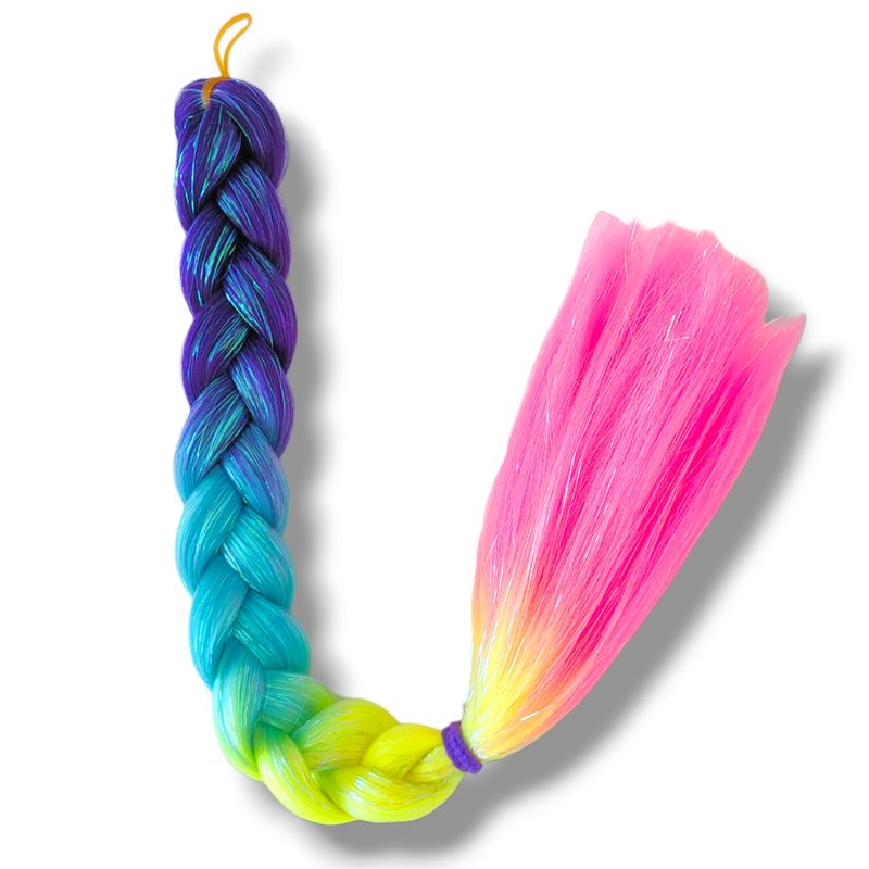 Mermaid Braiding Hair - Rainbow Twist