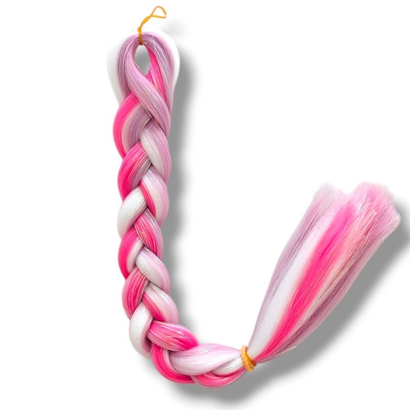 Mermaid Braiding Hair - Purple Peony