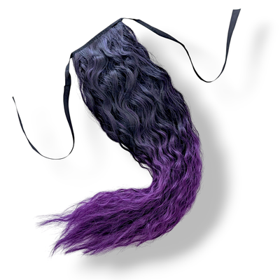Mermaid Waves Hair Extension - Blackcurrant Bliss