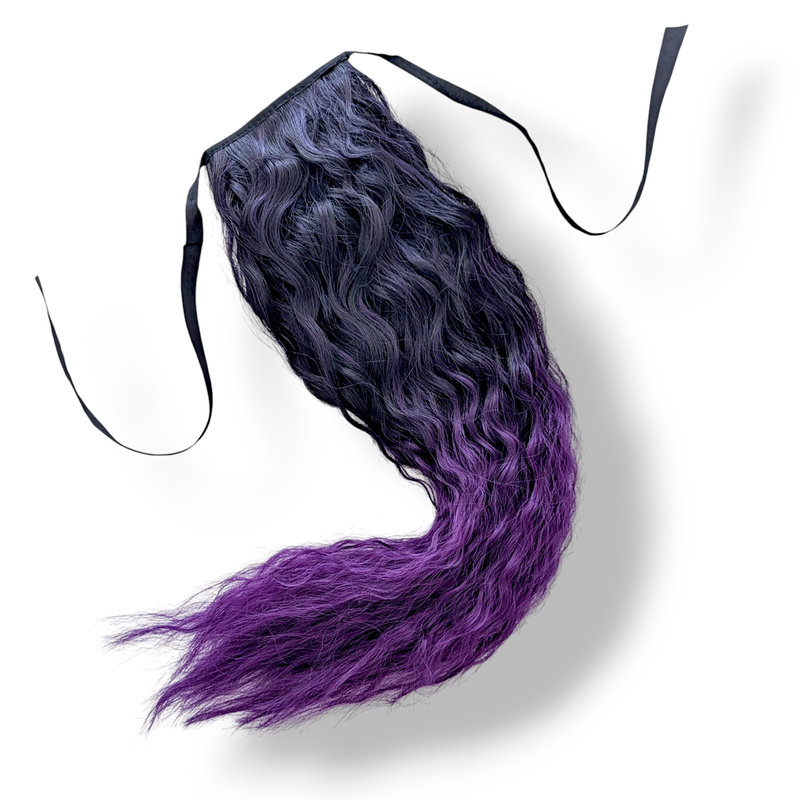 Mermaid Waves Hair Extension - Blackcurrant Bliss