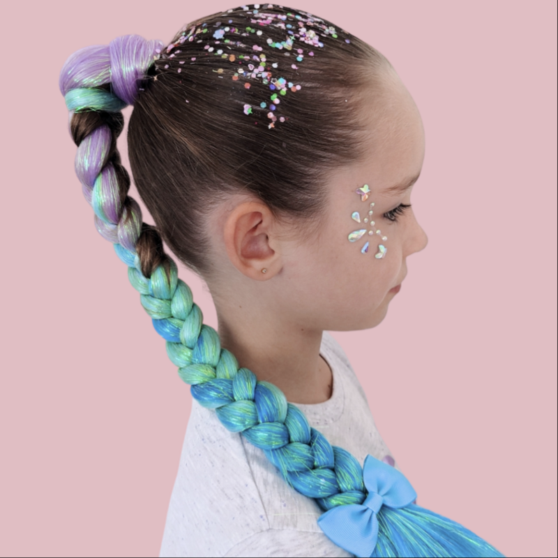 Mermaid Hair Extension - Candy Apple