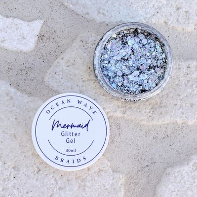 Mermaid Glitter Gel - Silver