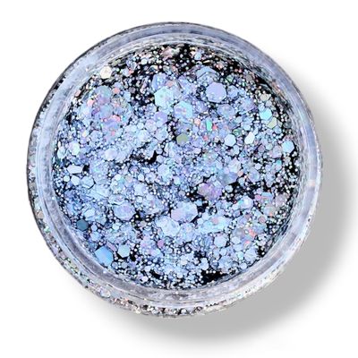 Mermaid Glitter Gel - Silver