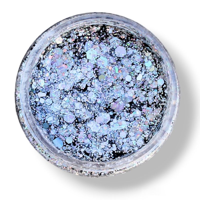Mermaid Glitter Gel - Silver