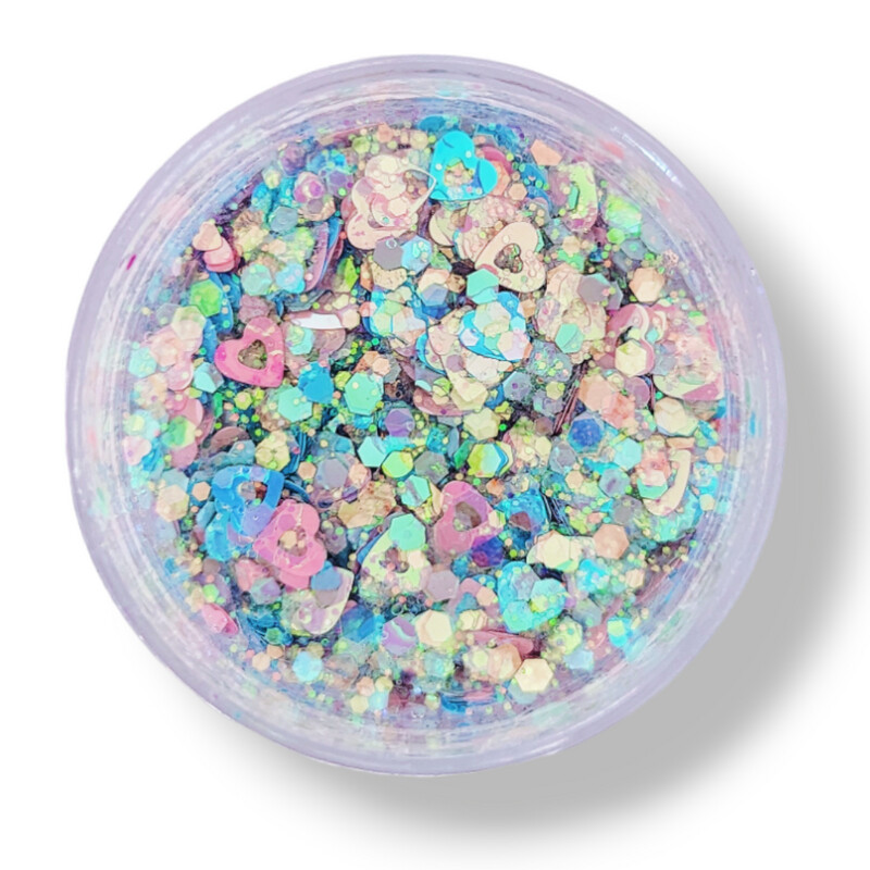 Mermaid Glitter Gel - Rainbow Dash