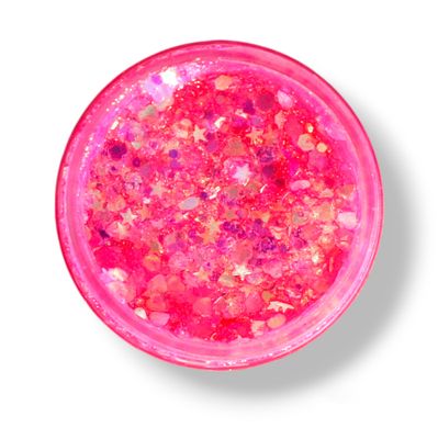 Mermaid Glitter Gel - Coral