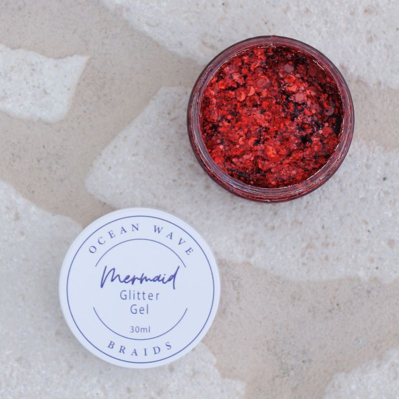 Mermaid Glitter Gel - Fire