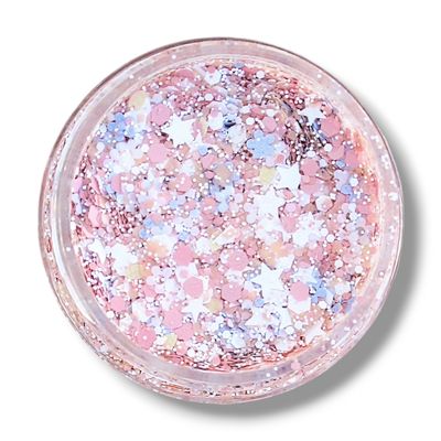 Mermaid Glitter Gel - Enchanted Peach