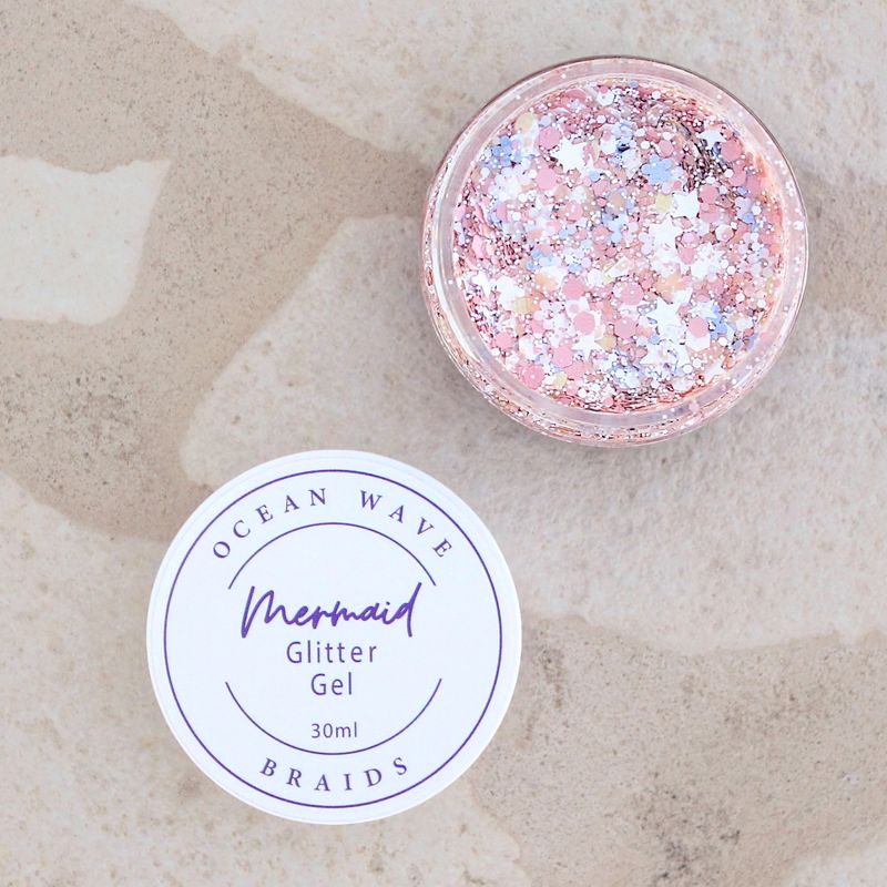 Mermaid Glitter Gel - Enchanted Peach