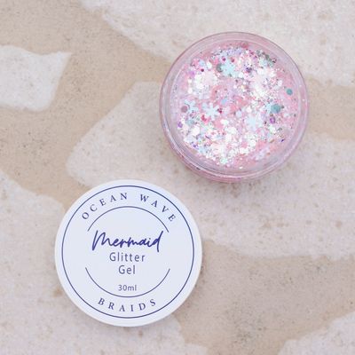 Mermaid Glitter Gel -  Pink Frosty
