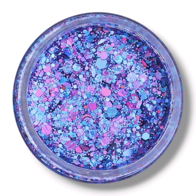 Mermaid Glitter Gel - Frosted Lilac