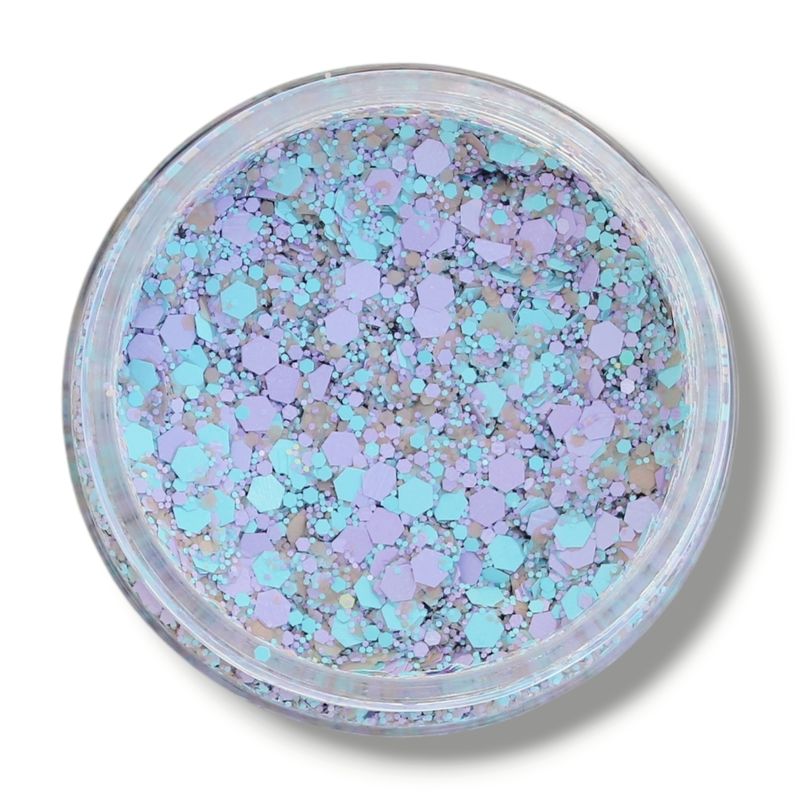 Mermaid Glitter Gel - Candy Floss