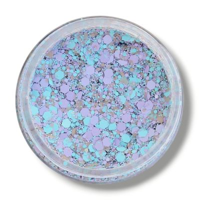 Mermaid Glitter Gel - Candy Floss