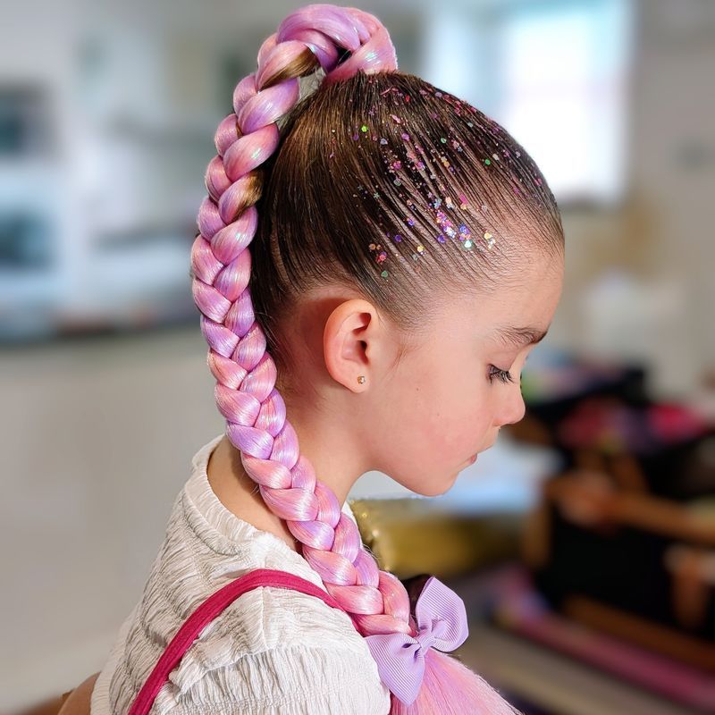 Mermaid Hair Extension - Strawberry Shortcake