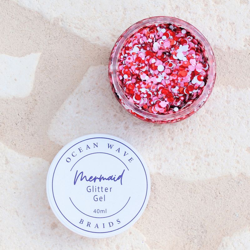 Mermaid Glitter Gel -  Strawberries and Cream
