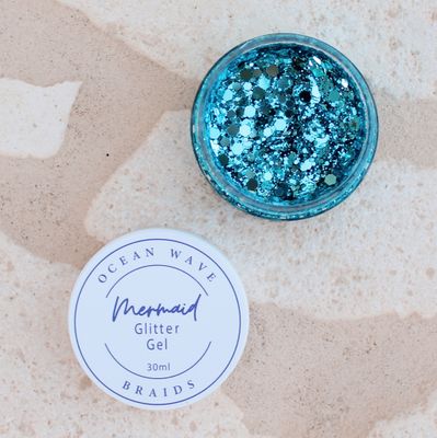 Mermaid Glitter Gel - Crystal Waters Mermaid Glitter Gel - Crystal Waters