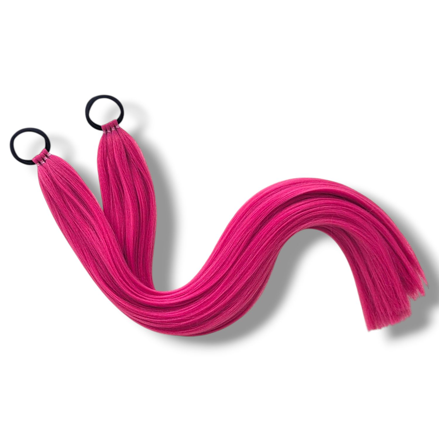 Piggy Tail Hair Extensions - Mira Pink