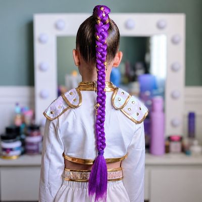 Mermaid Hair Extension - Rumi Purple 32"