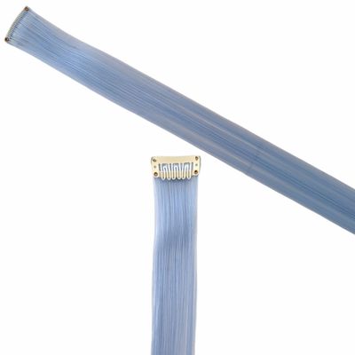 Clip in Hair Extension - Baby Blue (White Clip) Clip in Hair Extension - Baby Blue (White Clip)