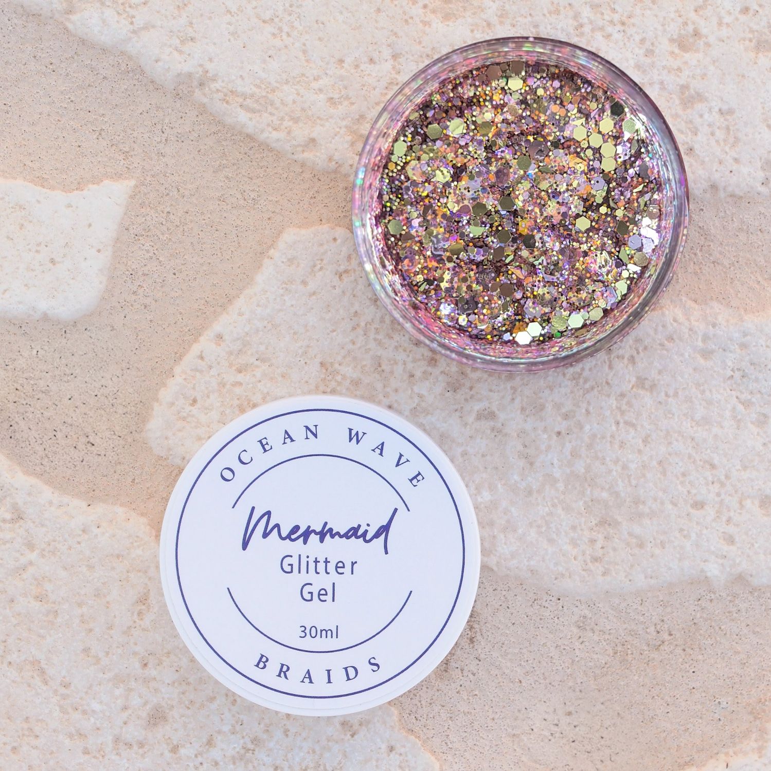 Mermaid Glitter Gel - Purple Treasure