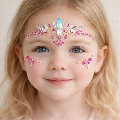 Face Gems - Rose Stardust