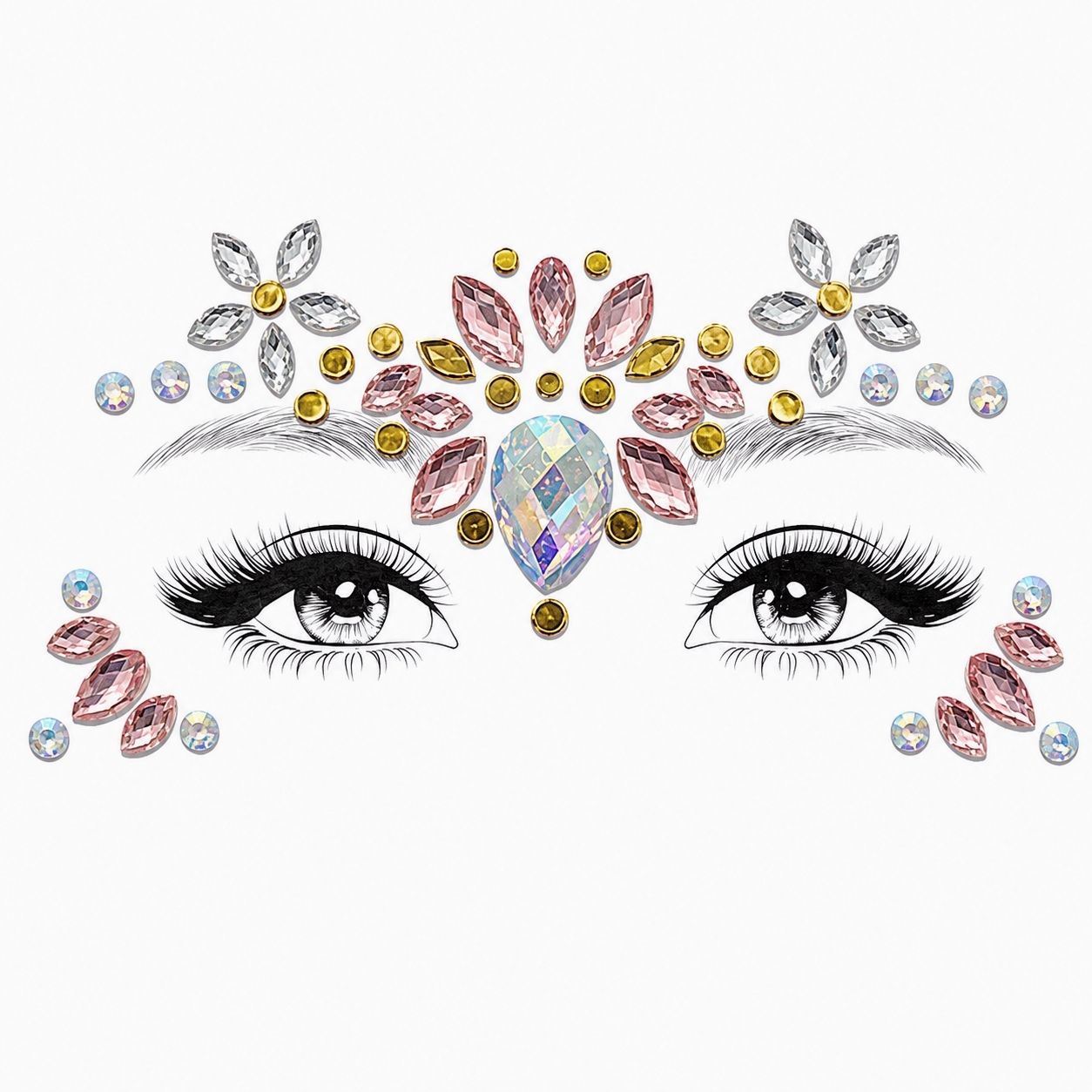Face Gems - Pixie Gold
