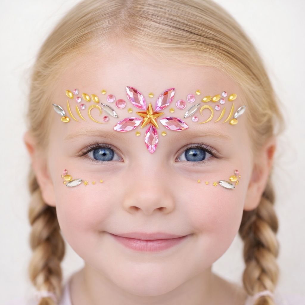 Face Gems - Blush Petal