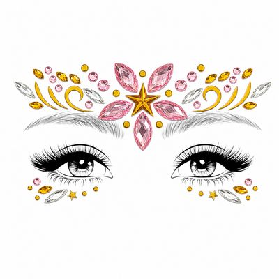 Face Gems - Blush Petal