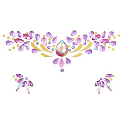 Face Gems - Lavender Gold