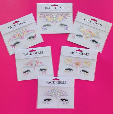 Face Gems - Lavender Gold
