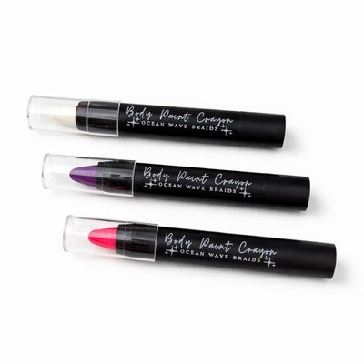 Body Paint Crayons - Set of 3