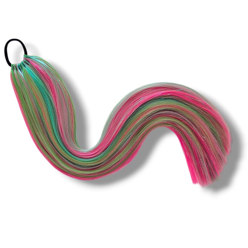 Mermaid Hair Extension - Emerald Blush Mermaid Hair Extension - Emerald Blush