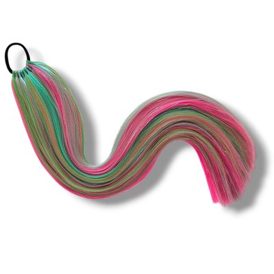 Mermaid Hair Extension - Emerald Blush