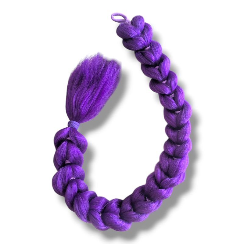 Tie-In Dragon Braid - Purple