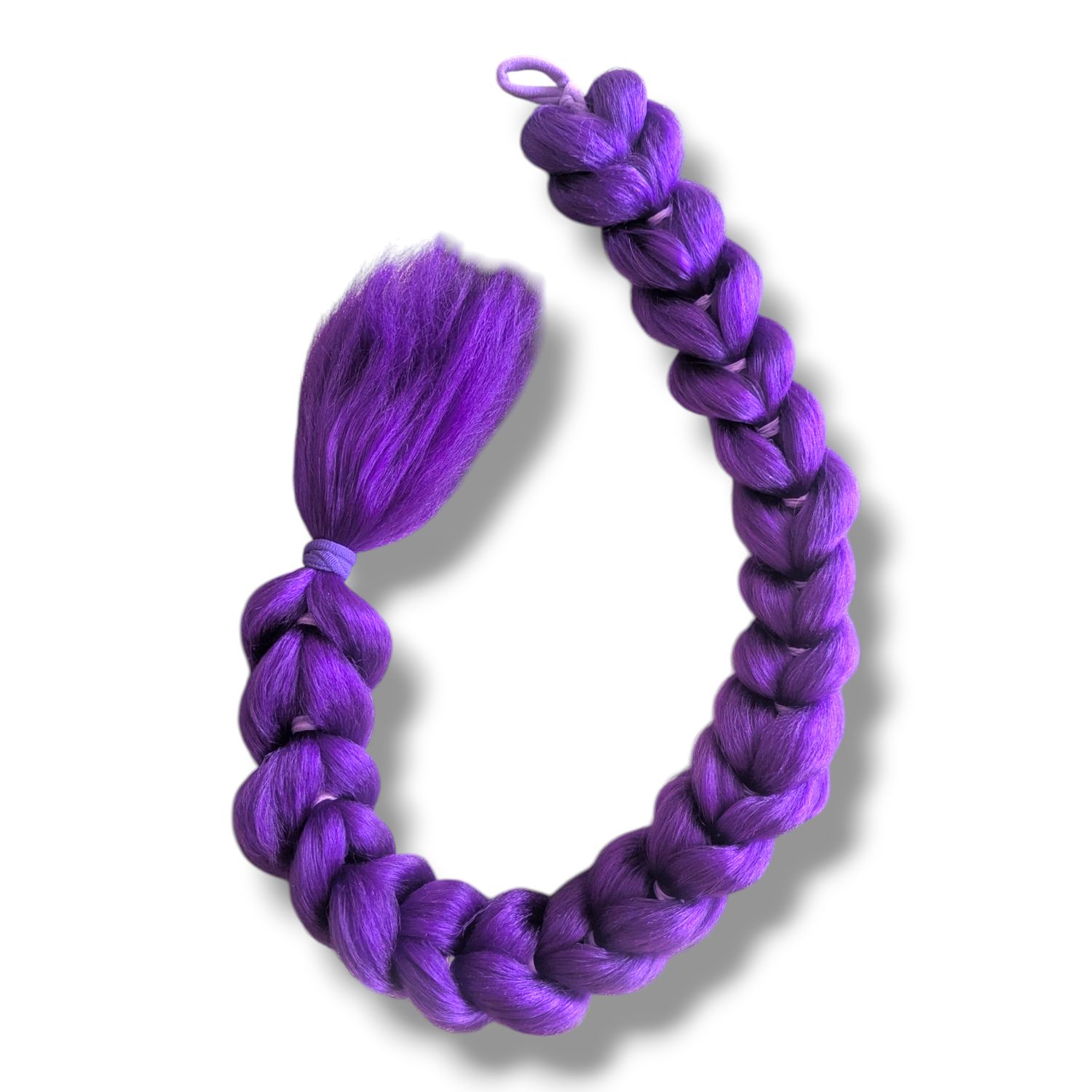 Tie-In Dragon Braid - Purple