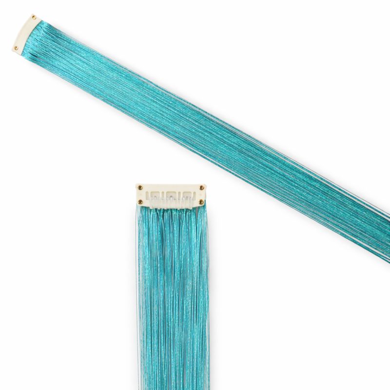 Clip in Hair Extension - Tinsel Fairy Bliss (White Clip) Clip in Hair Extension - Tinsel Fairy Bliss (White Clip)