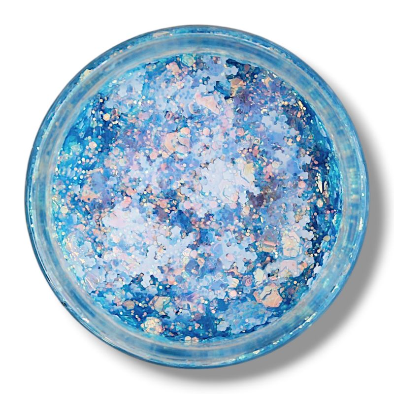 Mermaid Glitter Gel - Blue Frosty