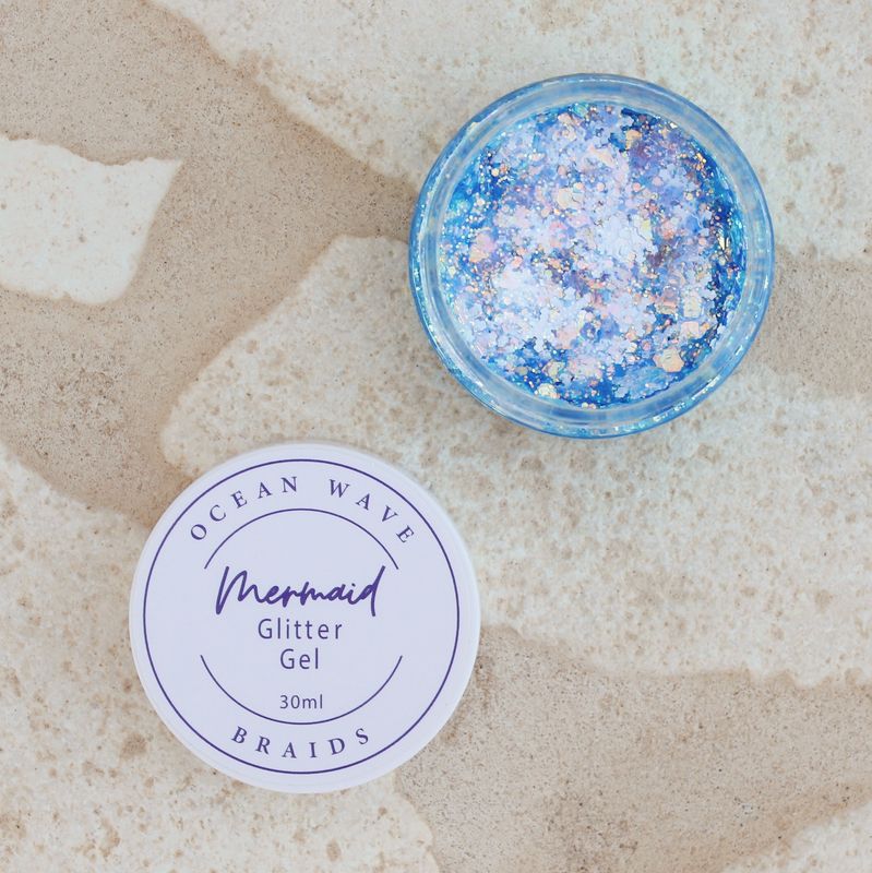 Mermaid Glitter Gel -  Blue Frosty