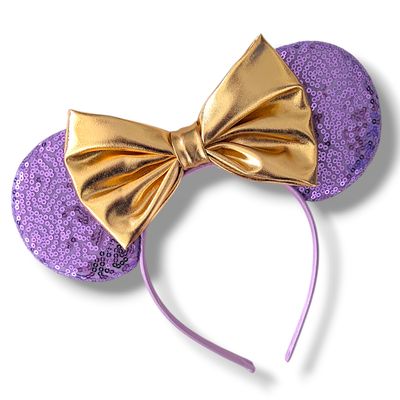 Sequin Bow Headband - Tangled 