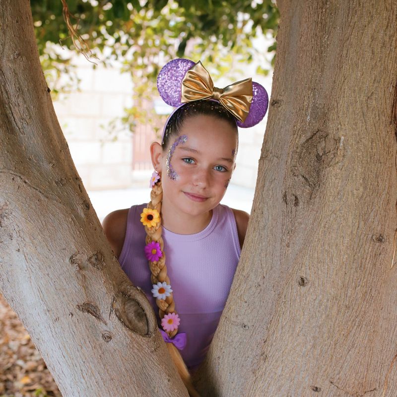 Sequin Bow Headband - Tangled